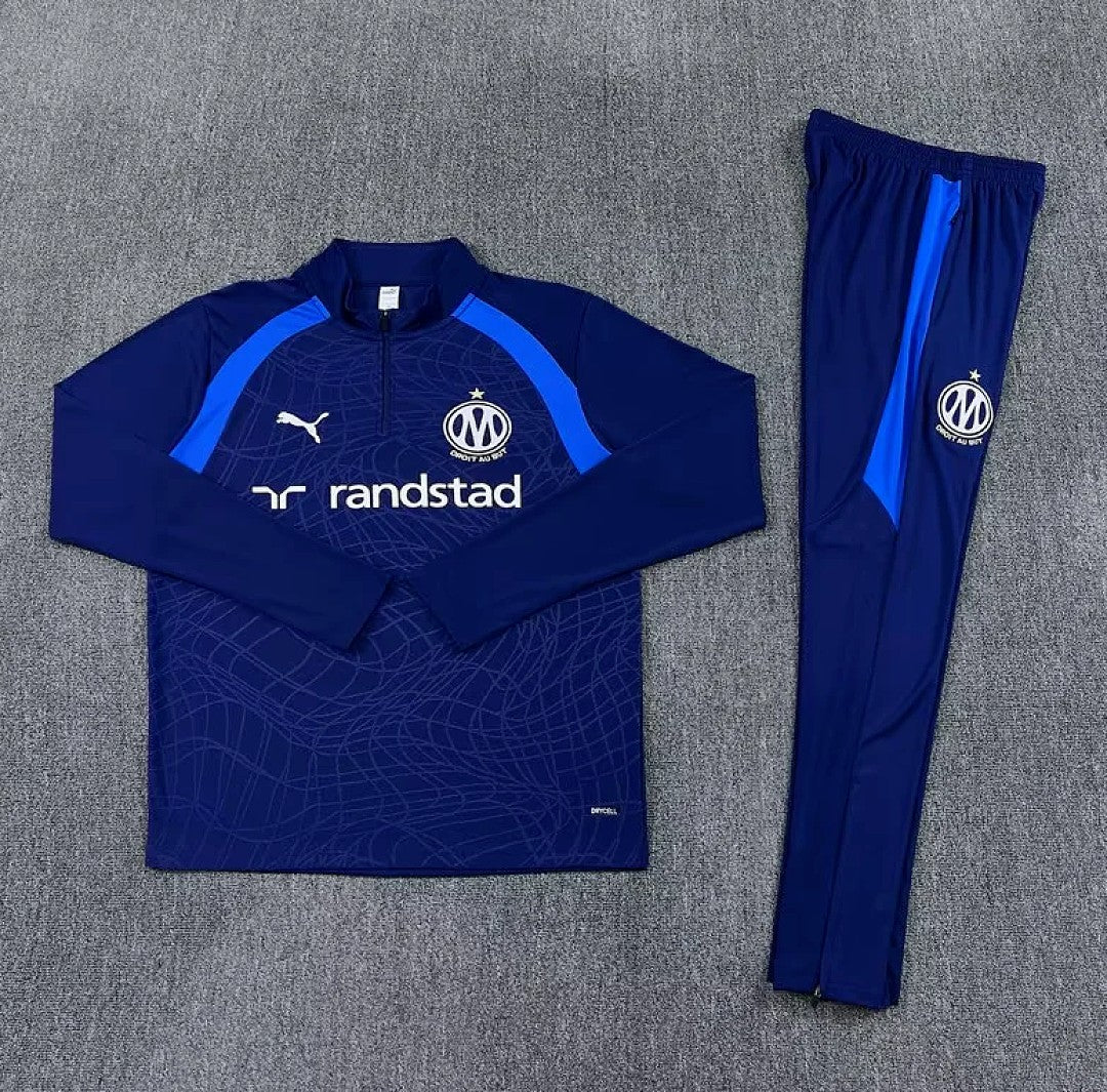 Marseille 2026/27 Training Suit - Dark Blue