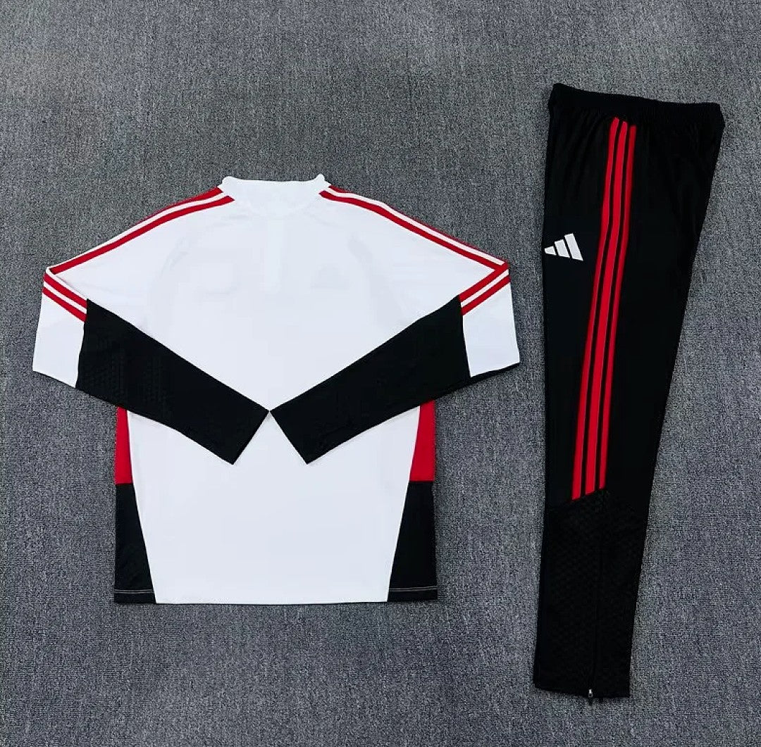 Ajax 2026/27 Training Suit - White/Black