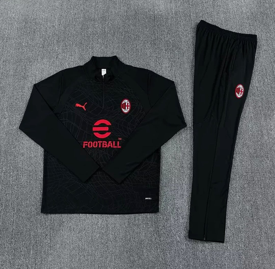 Milan 2026/27 Training Suit - Black