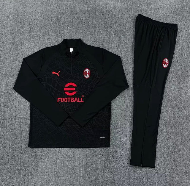 Milan 2026/27 Training Suit - Black
