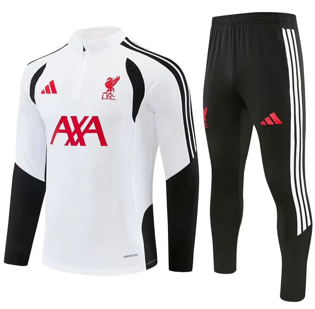 Liverpool 2026/27 Training Suit - White/Black