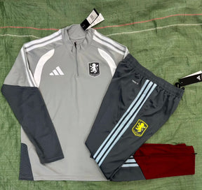 Aston Villa 2026/27 Training Suit - Grey