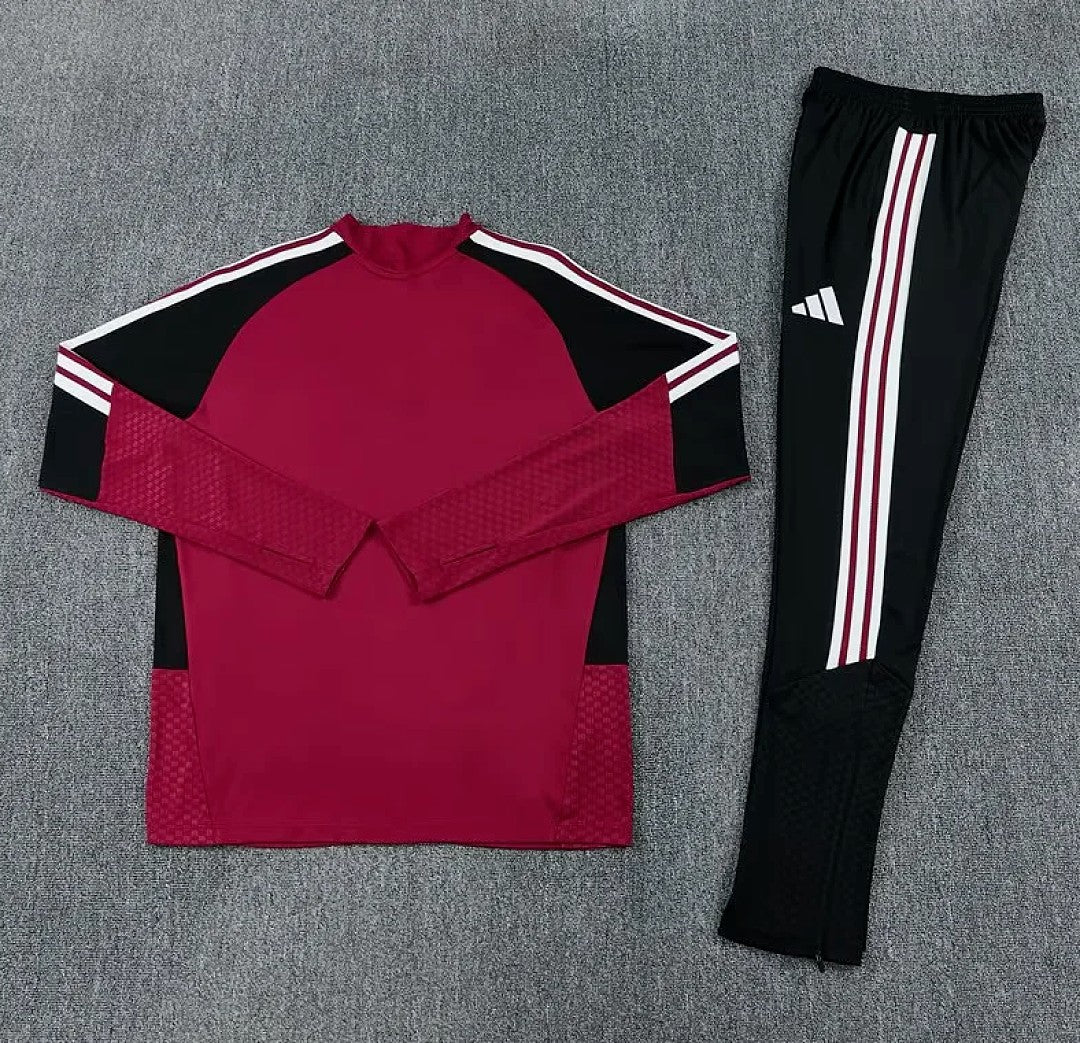 Arsenal 2026/27 Training Suit - Dark Red/Black