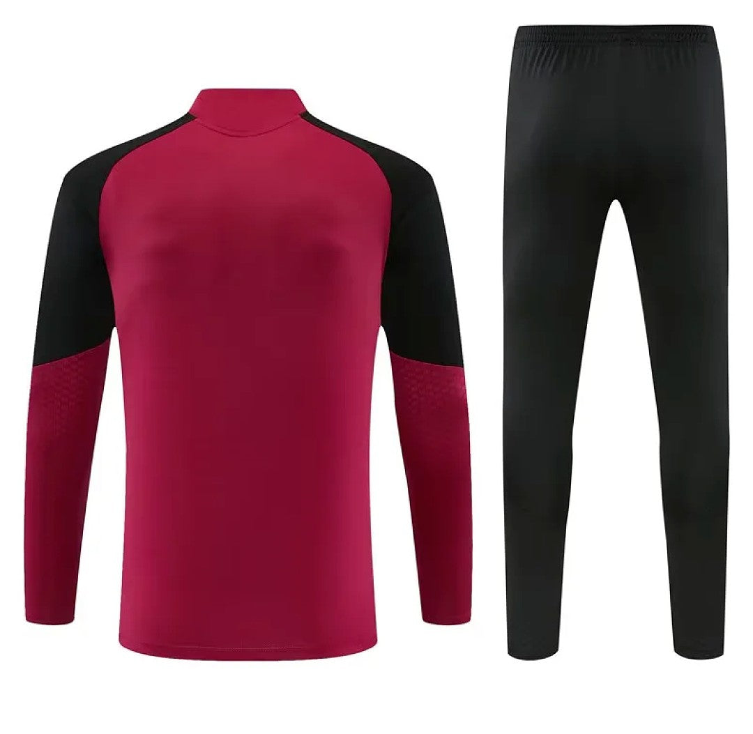 Arsenal 2026/27 Training Suit - Dark Red/Black