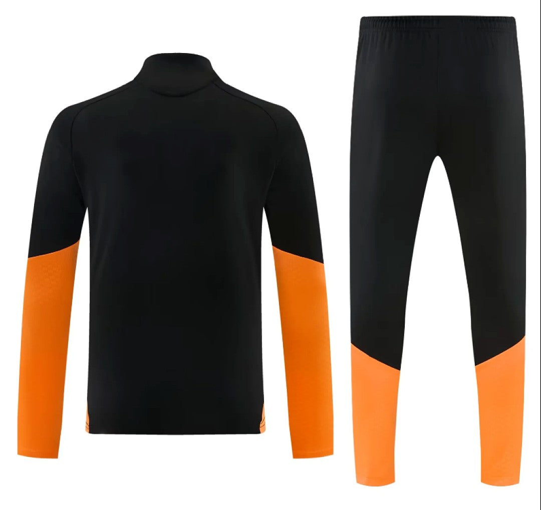 Arsenal 2026/27 Training Suit - Black/Orange