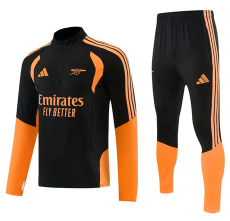 Arsenal 2026/27 Training Suit - Black/Orange