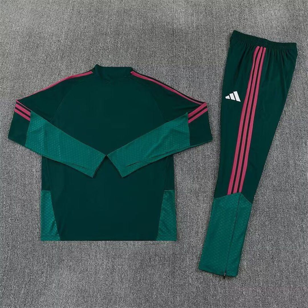 Real Madrid 2026/27 Training Suit - Green/Pink