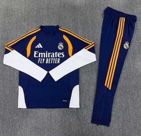 Real Madrid 2026/27 Training Suit - Dark Blue, Model 3