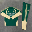 Real Madrid 2026/27 Training Suit - Green/Gold