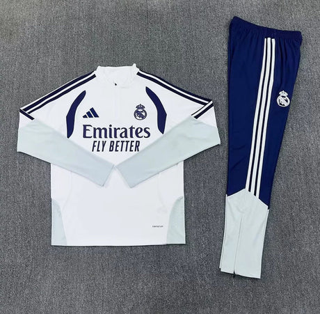 Real Madrid 2026/27 Training Suit - White, Model 2