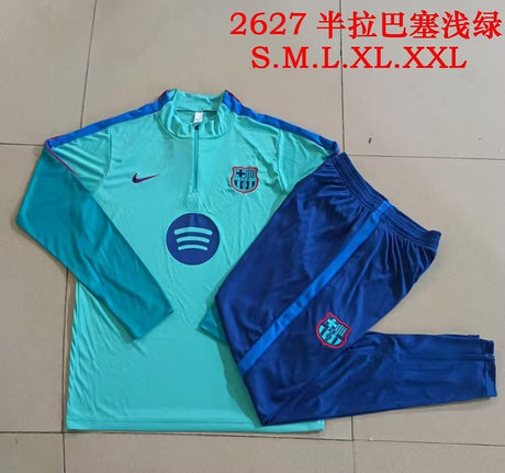 Barcelona 2026/27 Träningsset - Ljusgrön