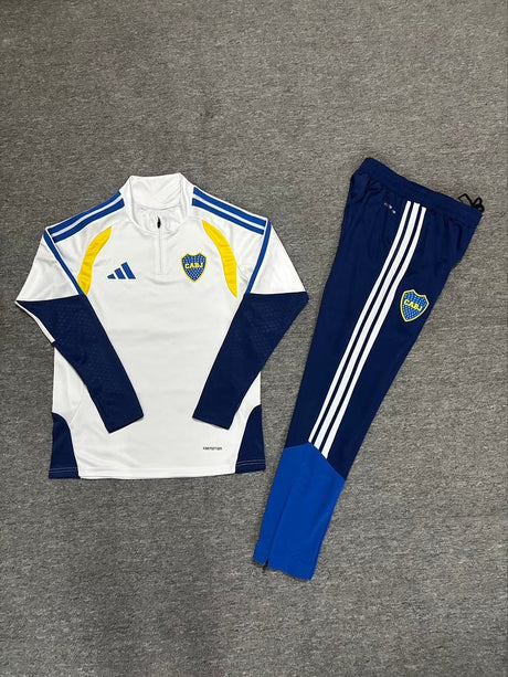 Boca Juniors 2026/27 Completo allenamento - Bianco, Modello 2