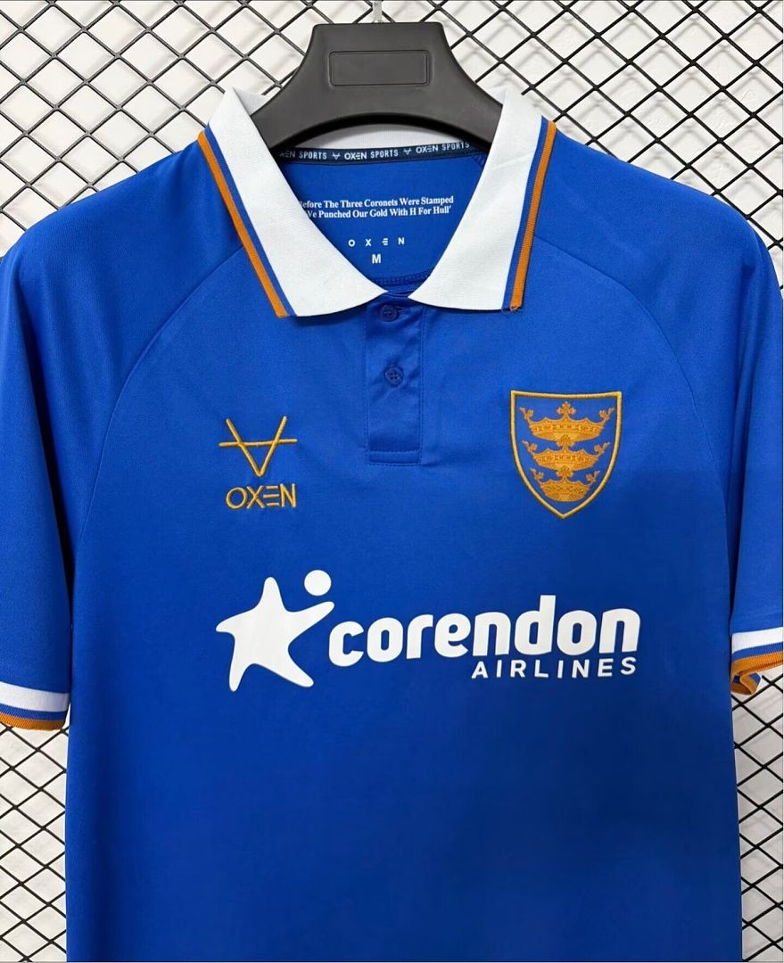 HULL CITY 2026/27 THIRD JERSEY - Blue