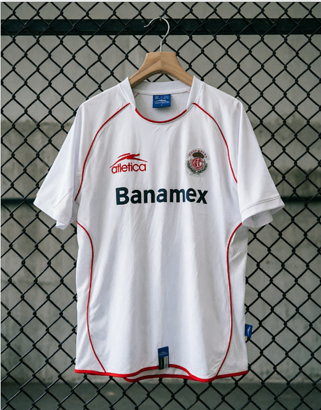 TOLUCA 2005 MAILLOT RÉTRO EXTÉRIEUR