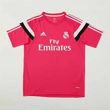REAL MADRID 2014/15 MAILLOT RÉTRO D'ENTRAÎNEMENT - Rose