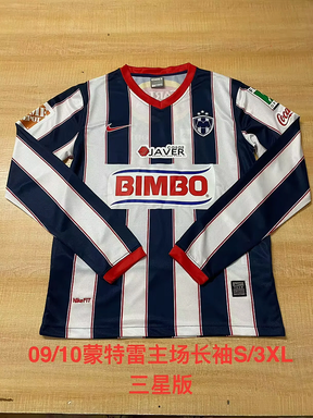 MONTERREY 2009/10 HOME LONG SLEEVE RETRO JERSEY