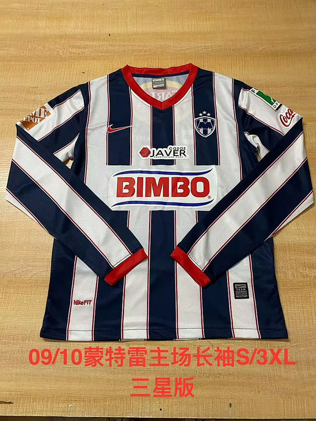 MONTERREY 2009/10 HOME LONG SLEEVE RETRO JERSEY
