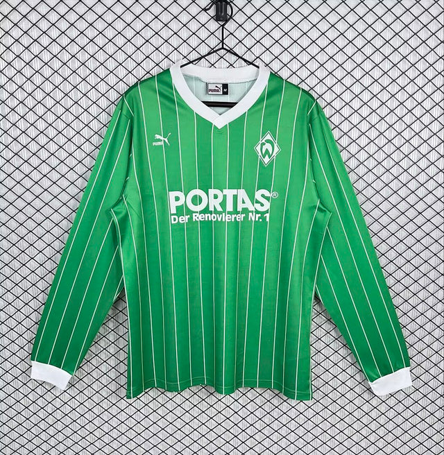 WERDER BREMEN 1988/89 HOME LONG SLEEVE RETRO JERSEY