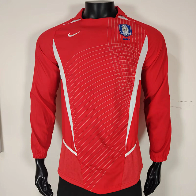 SOUTH KOREA 2002 HOME LONG SLEEVE RETRO JERSEY