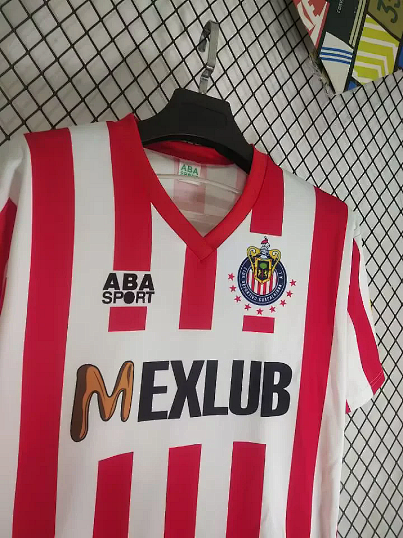 CHIVAS GUADALAJARA 1992/93 HOME RETRO JERSEY