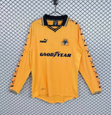 WOLVES 1998/99 HOME LONG SLEEVE RETRO JERSEY