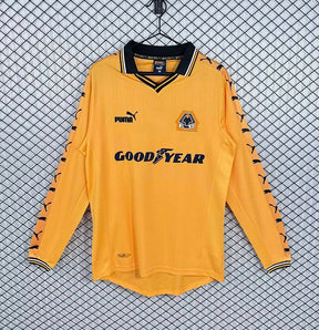WOLVES 1998/99 HOME LONG SLEEVE RETRO JERSEY