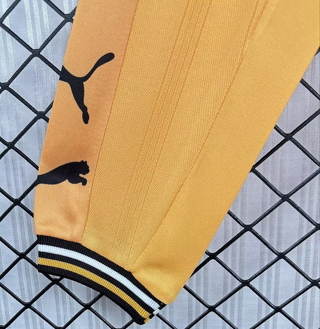 WOLVES 1998/99 HOME LONG SLEEVE RETRO JERSEY