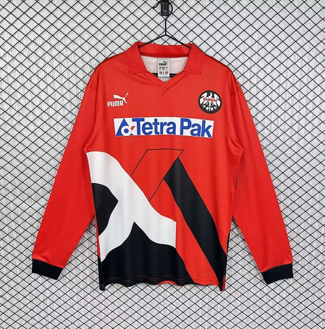 EINTRACHT FRANKFURT 1993/95 HOME LONG SLEEVE RETRO JERSEY