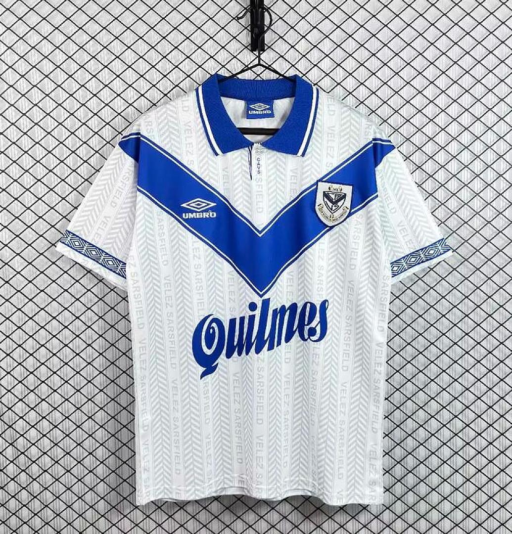 VELEZ SARSFIELD 1996/97 HOME RETRO JERSEY