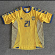 SWEDEN 2002 HOME RETRO JERSEY