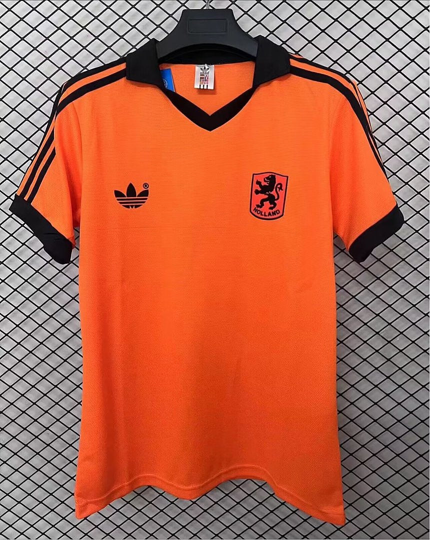 NETHERLANDS 1980 HOME RETRO JERSEY