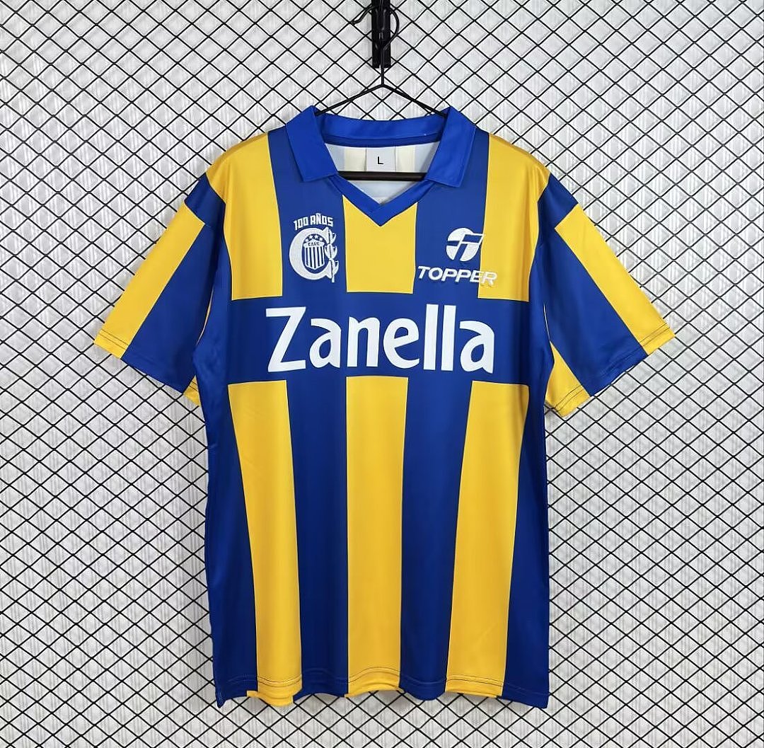 ROSARIO CENTRAL 1989/91 HOME RETRO JERSEY