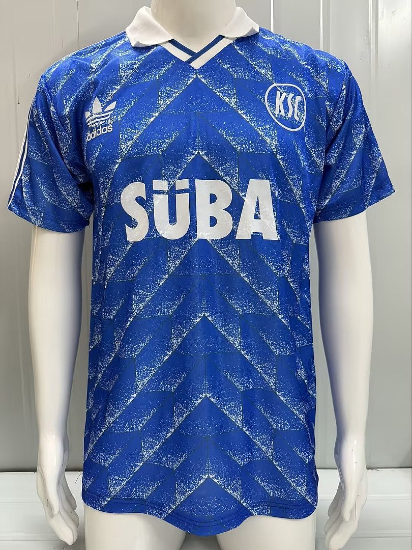 KARLSRUHER SC 1989/90 AWAY RETRO JERSEY
