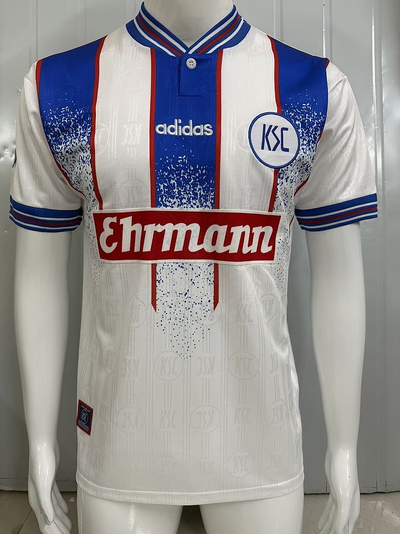 KARLSRUHER SC 1996/98 HOME RETRO JERSEY