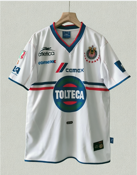 CHIVAS GUADALAJARA 2001 MAGLIA RETRO AWAY