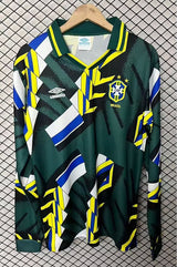 BRAZIL 1994 GOALKEEPER LONG SLEEVE RETRO JERSEY