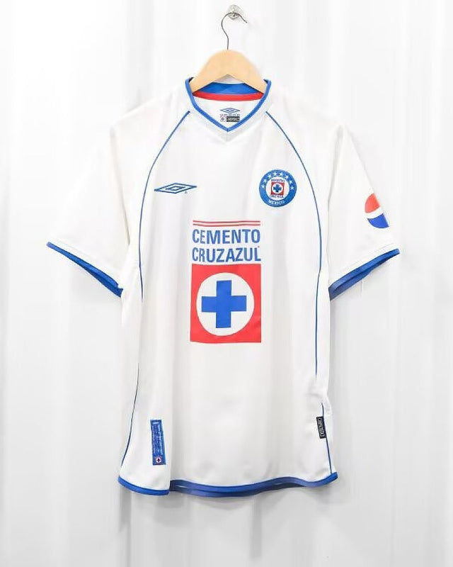 CRUZ AZUL 2002/03 AWAY RETRO JERSEY