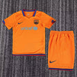 BARCELONA 2006/07 RETRO KIT KIDS - Away, Messi