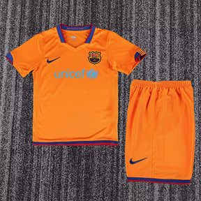 BARCELONA 2006/07 RETRO KIT KIDS - Away, Messi