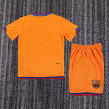 BARCELONA 2006/07 RETRO KIT KIDS - Away, Messi
