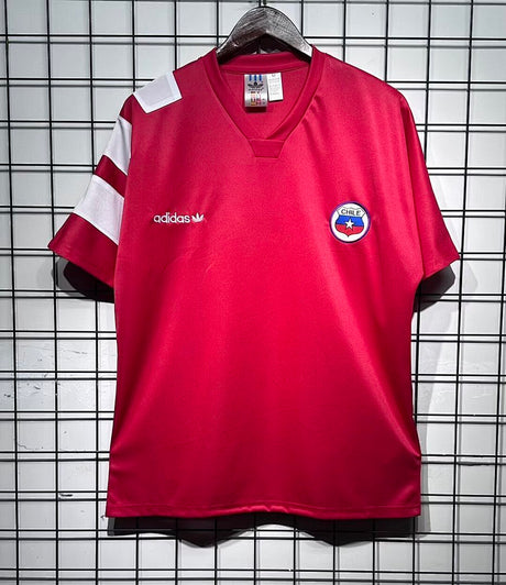 CHILE CAMISETA RETRO LOCAL - Rojo