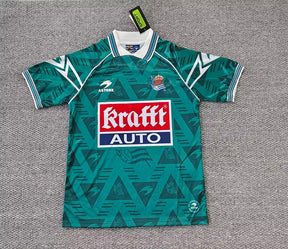 REAL SOCIEDAD AWAY RETRO JERSEY - Green