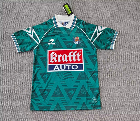 REAL SOCIEDAD CAMISA RETRÔ RESERVA - Verde