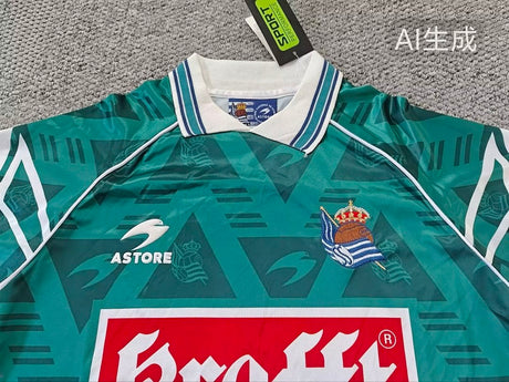 REAL SOCIEDAD CAMISA RETRÔ RESERVA - Verde
