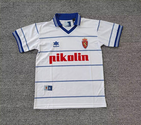 REAL ZARAGOZA HOME RETRO JERSEY - White