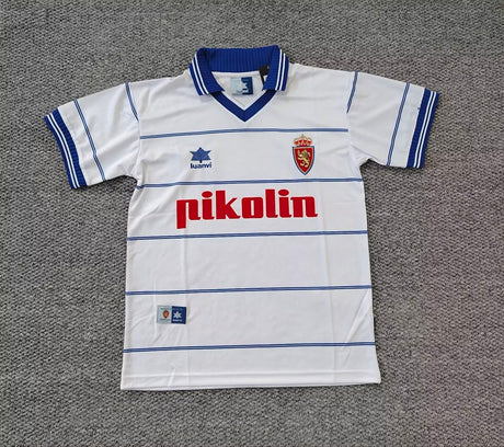 REAL ZARAGOZA RETRO TRIKOT HEIM - Weiß