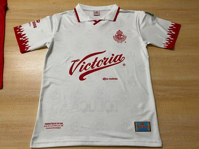TOLUCA AWAY RETRO JERSEY - White, Victoria
