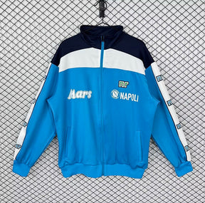 NAPOLI 1989/90 RETRO JACKET - Light Blue