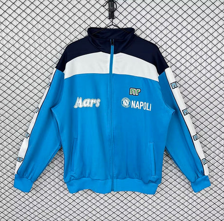 NAPOLI 1989/90 RETRO JACKE - Hellblau