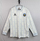 ARGENTINA LONG SLEEVE RETRO JERSEY - White